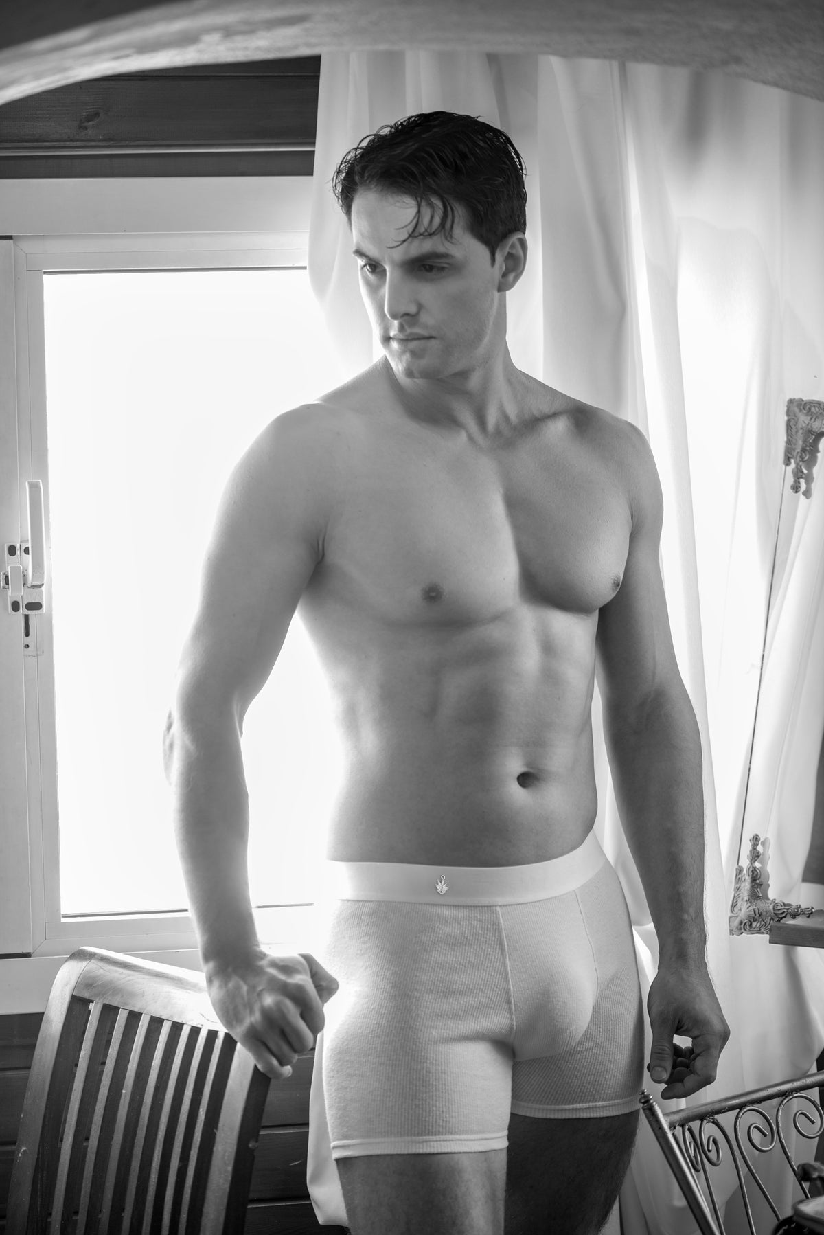 Oliver Kraus campaign image, away from the studio